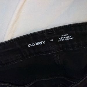 Old navy black jeans